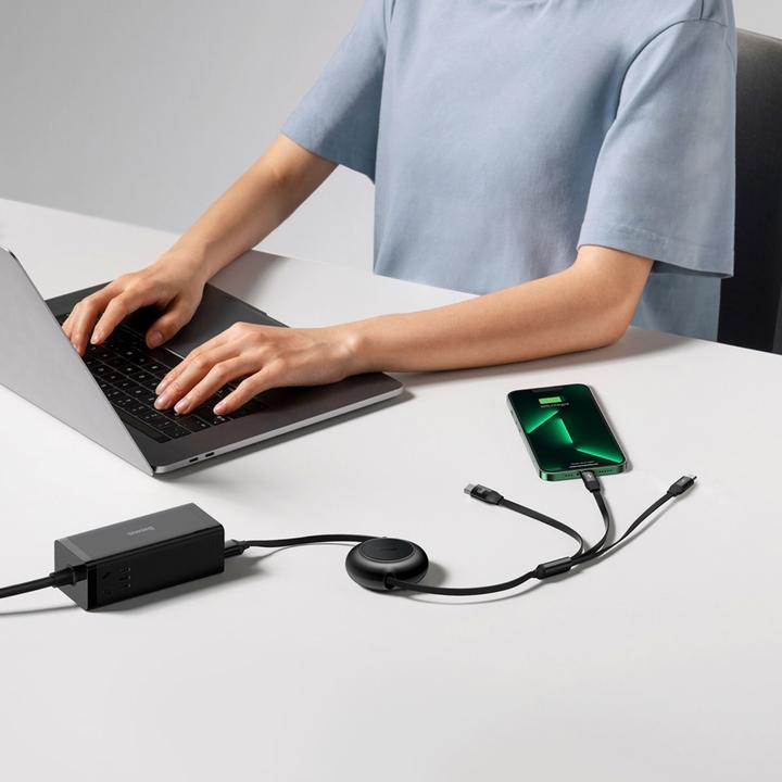 Produktbild Baseus 3 in 1 USB Ladekabel (1.10 m, USB 3.2 Gen 1, 66 W)