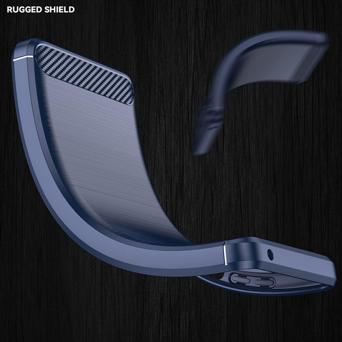 Thumbnail - König Design Hülle Handy Schutz für Xiaomi Sony Samsung Case Cover Bumper Carbon Optik Etuis (Xiaomi Redmi Note 11 Pro+)...