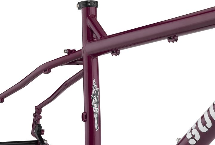 Image du produit Surly Kit cadre Ogre MTB, 27.5+/29", M, pourpre