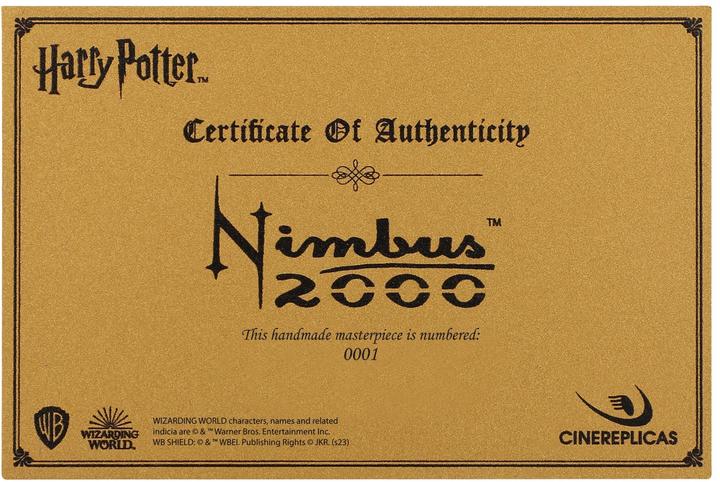 Actual product image Cinereplicas Harry Potter: Nimbus 2000 Junior Broom