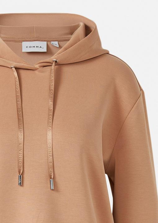 Produktbild Comma Sweatshirt Scuba-Sweatshirt mit Kapuze (38)