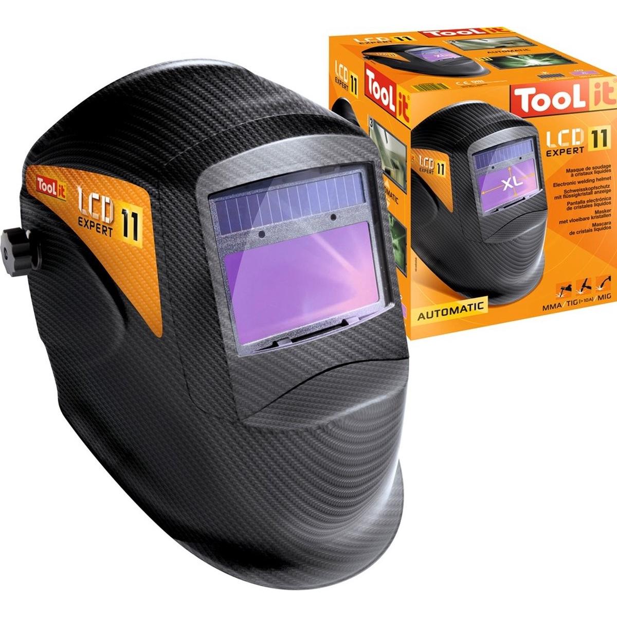 GYS, Copricapo + Casco, Suvirinimo kaukė LCD EXPERT 11