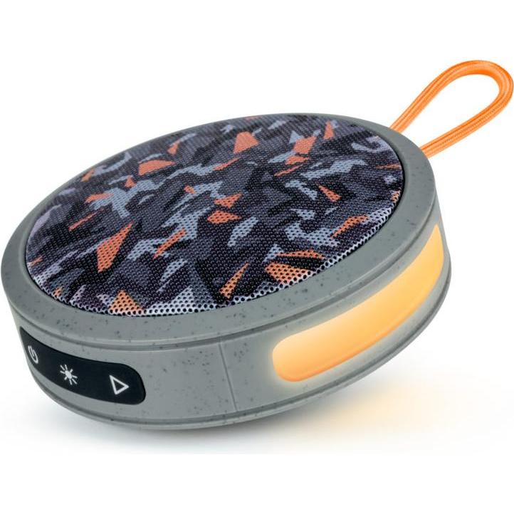 Bigben Party Nano - Bluetooth Speaker (3 h, Batteriebetrieb), Bluetooth Lautsprecher, Grau