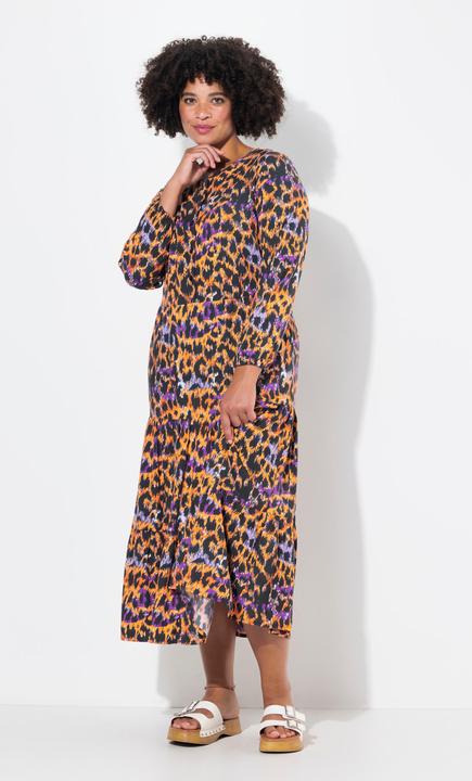 Image du produit Angel of Style Maxikleid, Color-Leomuster, Volants (50)