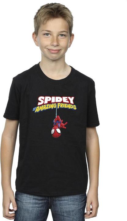 Produktbild SpiderMan Hanging Upside Down TShirt Jungen (116)