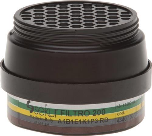 Produktbild Ekastu Sekur Mehrbereichs-Kombi-Filter 422 (Atemschutzmaske Ersatzfilter)