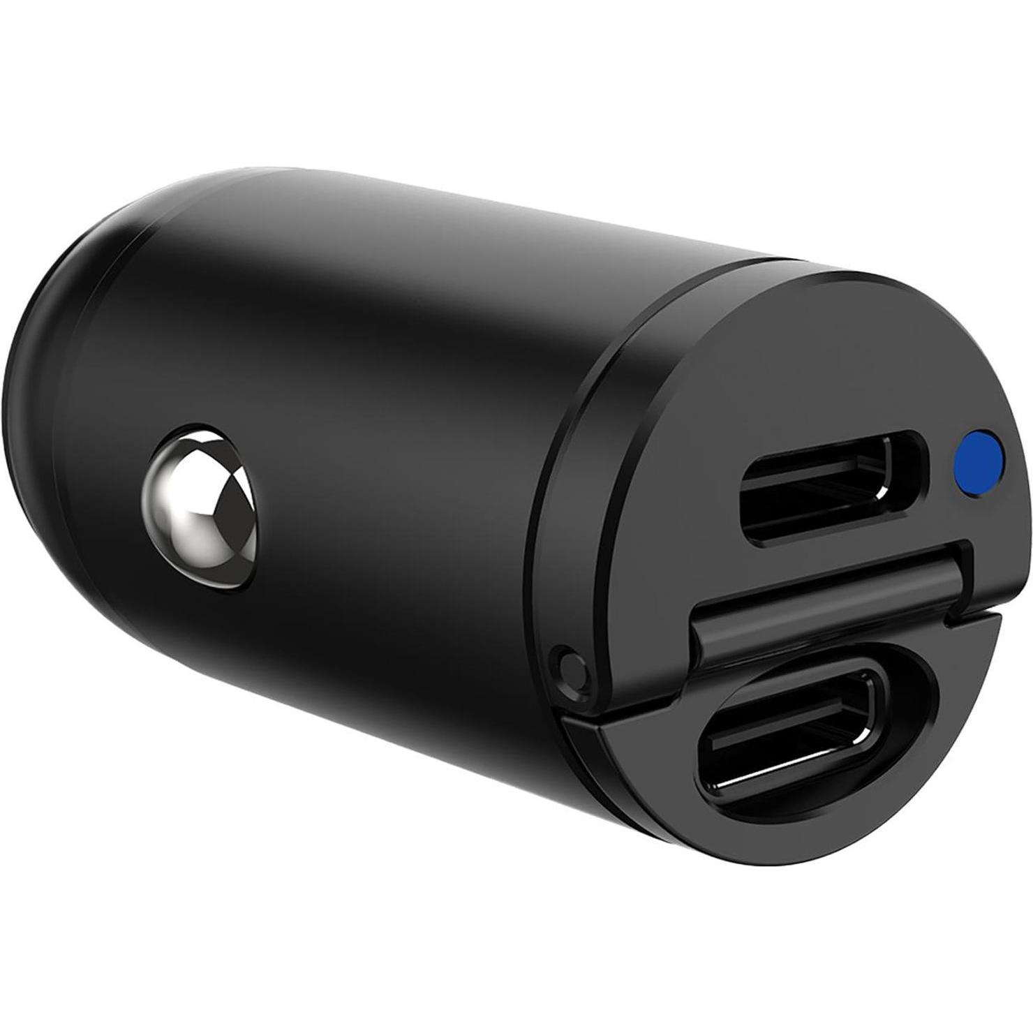 Celly Car Charger, Auto Adapter, Schwarz