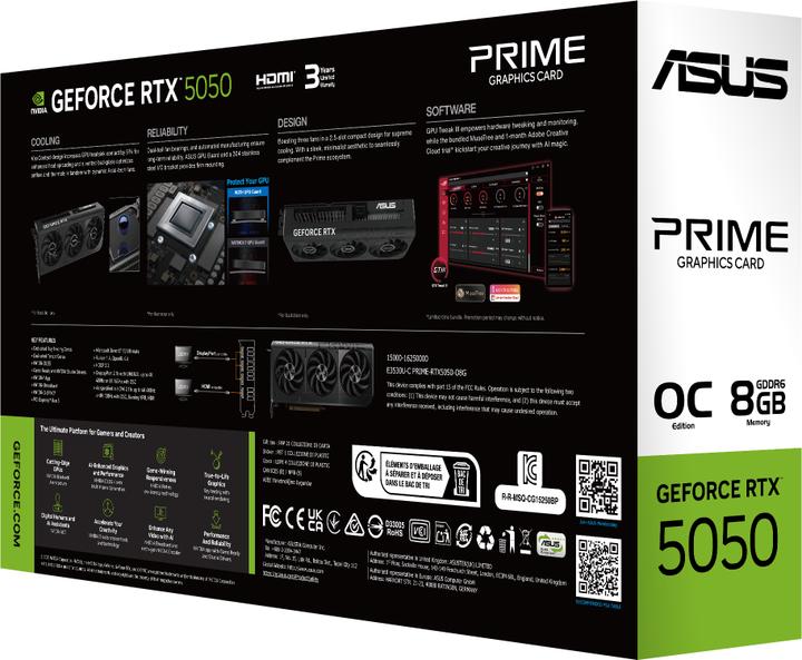 Produktbild ASUS Prime GeForce RTX 5050 OC (8 GB)