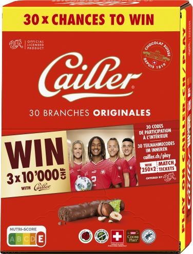 Immagine prodotto Cailler Branches Barretta di cioccolato al latte L'Originale S (690 g)