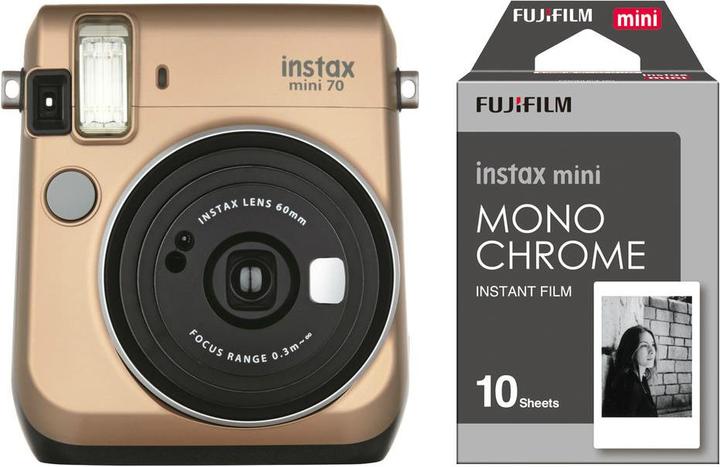 Produktbild Fujifilm Instax Mini 70 inkl. Monochrome Film
