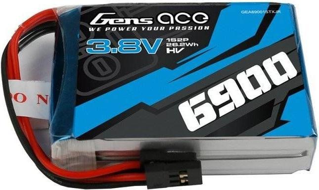 Produktbild Gens Ace 6900mAh 3.8V 1C 1S2P LiPo Battery (3.80 V, 6900 mAh)