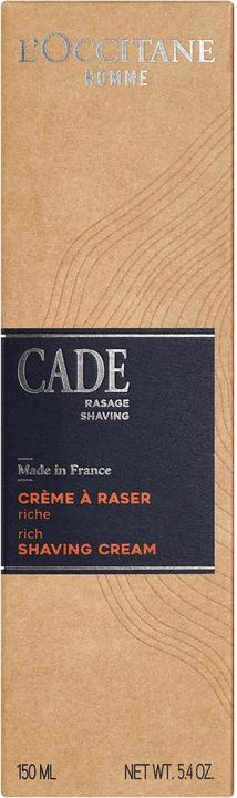 Actual product image L'Occitane Cade Crème à Raser Riche (150 ml, Shaving cream)