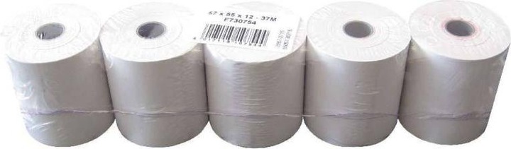 Produktbild 10Tacel Thermorollen 57/12 unbedruckt, 5er