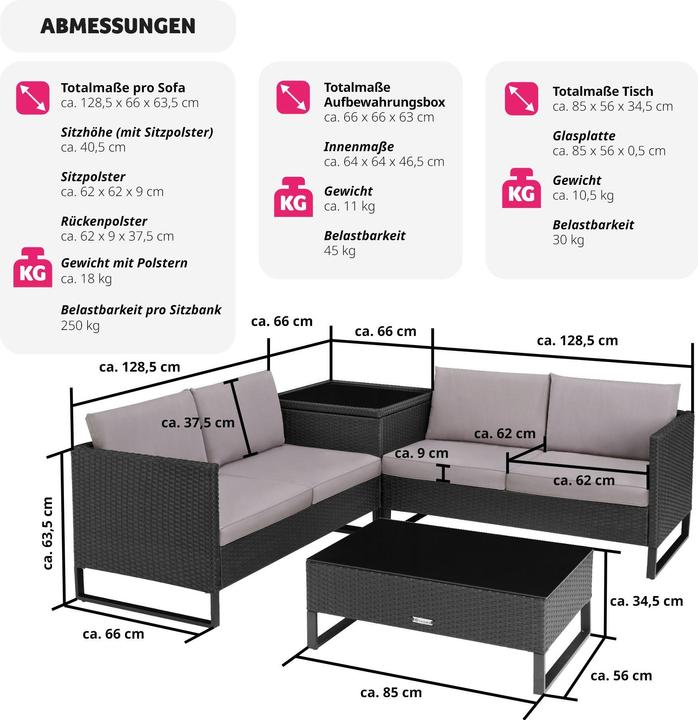 Produktbild tectake Ostuni