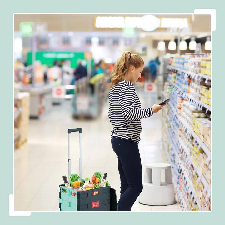 Image du produit Relaxdays Chariot-de-courses