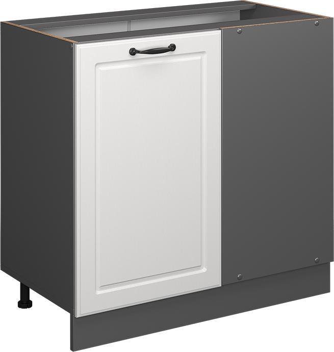 Anthrazit, Weiss Landhaus