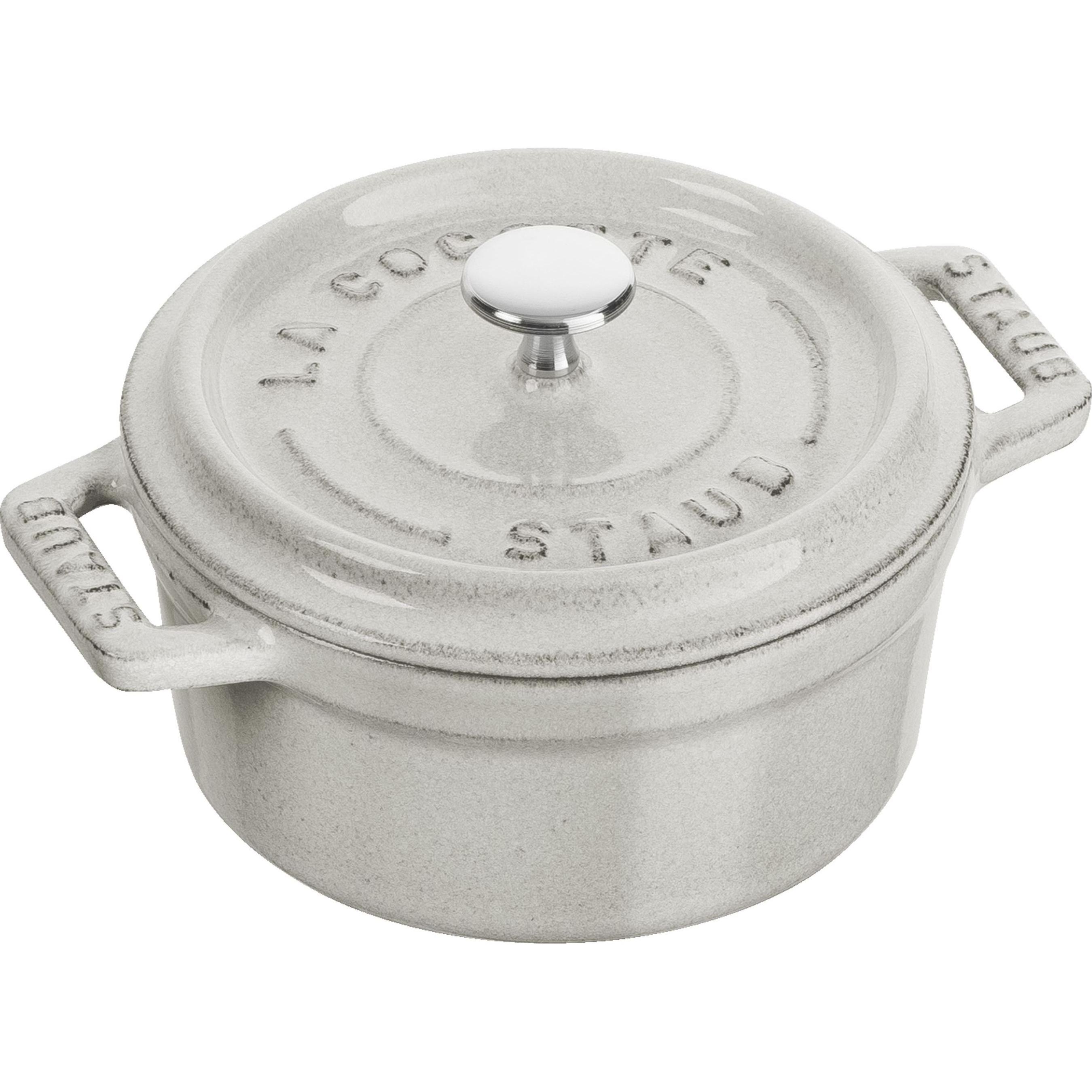 Staub Mini Cocotte, Padella + Pentola, Bianco