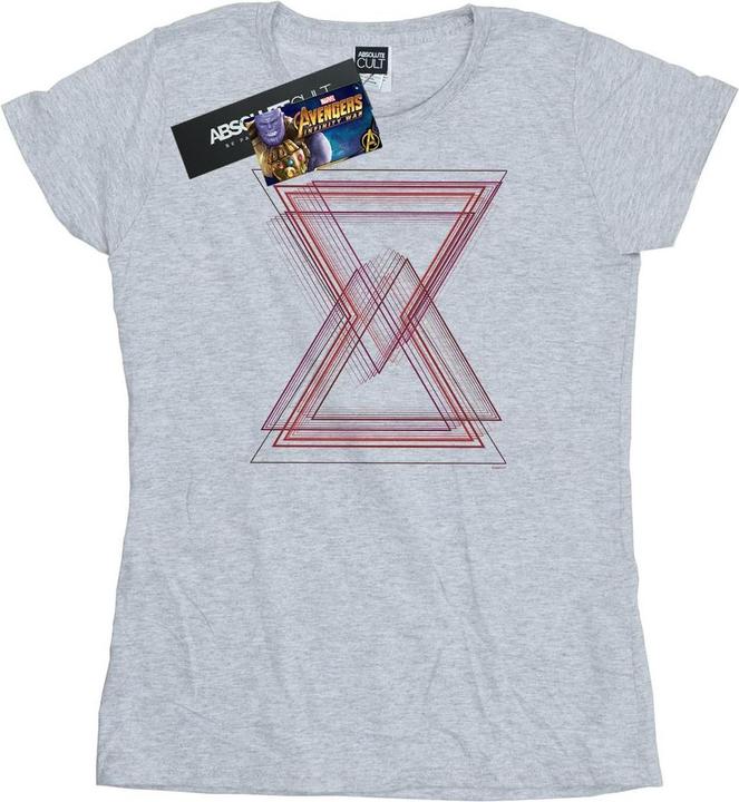Produktbild Avengers Infinity War Schwarze Witwe Linien Baumwolle TShirt (XXL)