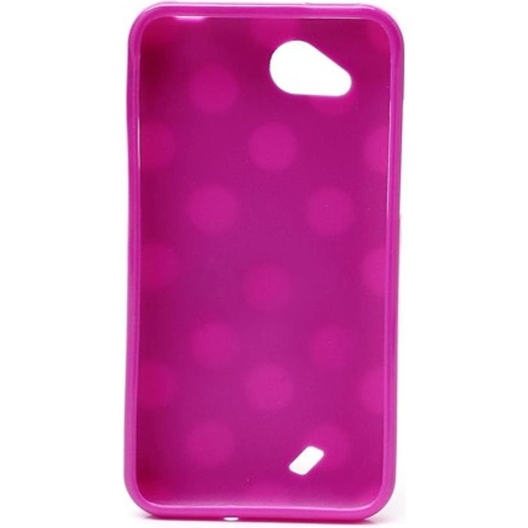König Design Schutzhülle für Handy HTC Desire VC T328d (HTC Desire VC), Smartphone Hülle, Violett