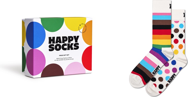 Immagine prodotto Happy Socks Set regalo Pride (Confezione da 2, 36 - 40)
