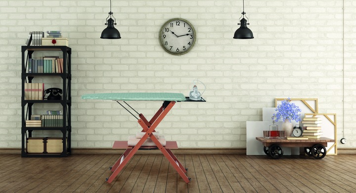 Actual product image Foppapedretti Assai Weiss ironing board complete (101 x 49 cm)