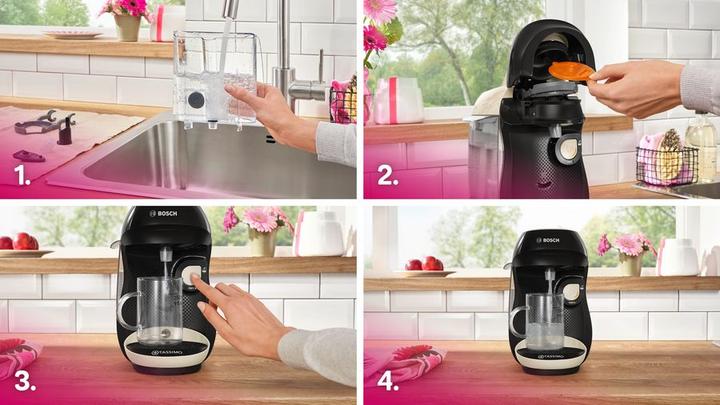 Actual product image Bosch Hausgeräte Capsule machine, TASSIMO HAPPY friendly, TAS107E (Tassimo)