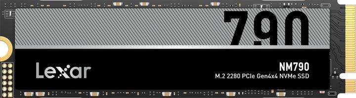 Image du produit Lexar NM790 4TB M.2 2280 PCIe Gen 4x4 NVMe SSD (4000 Go, M.2 2280)