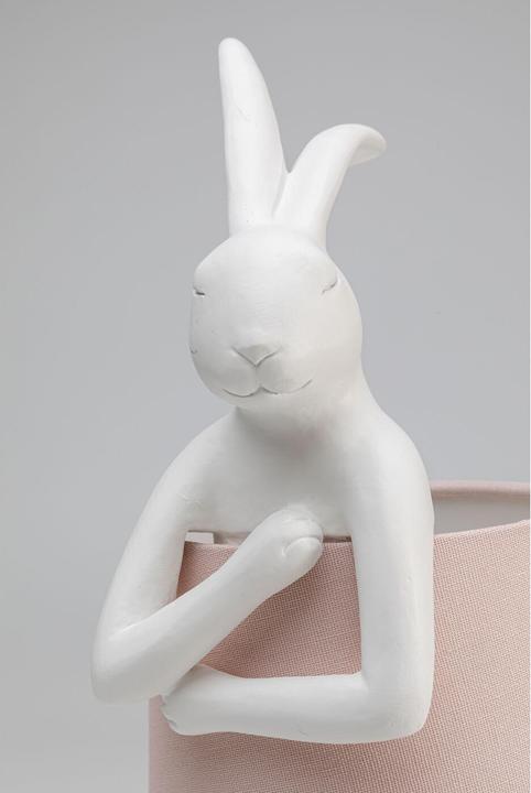 Image du produit Kare Design Lampe de table Animal Rabbit blanc/rose 50cm (E14)
