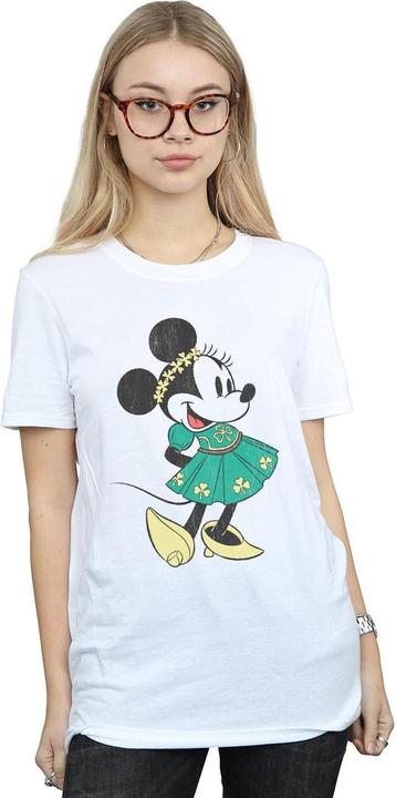 Immagine prodotto Disney Minnie Mouse St Patrick's Day Costume Maglietta Ampia Donna (XL)