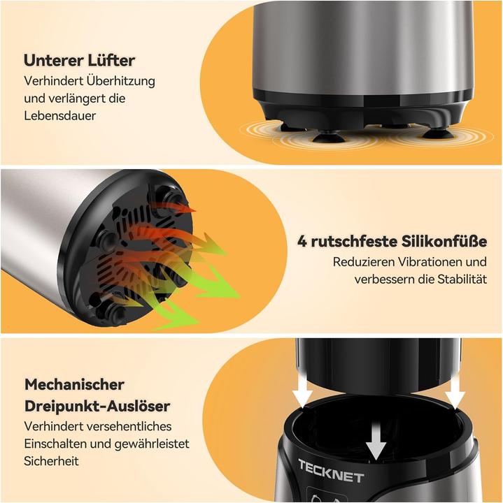 Produktbild Tecknet Smoothie Maker (1000 W)