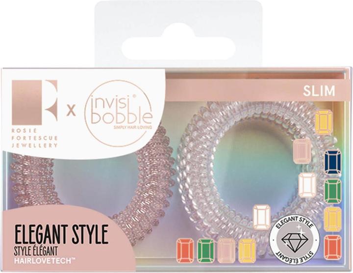 Immagine prodotto Invisibobble x Rosie Fortescue - occhiali rosa SLIM (Elastico per capelli)