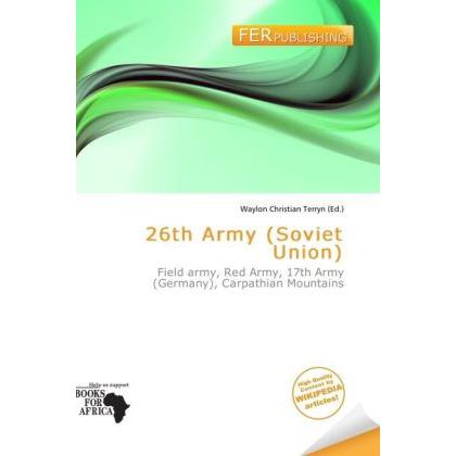 26th Army (Soviet Union), Fachbücher