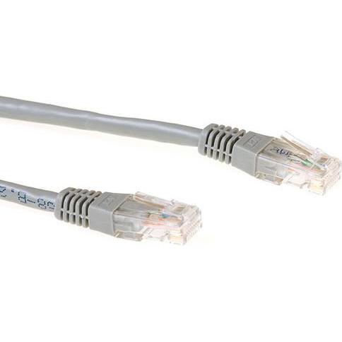 ACT Grey 5 meter LSZH U/UTP CAT6 patch cable with RJ45 connectors. Cat6 u/utp lszh grey 5.00m (U/UTP, CAT6, 5 m), Netzwe...