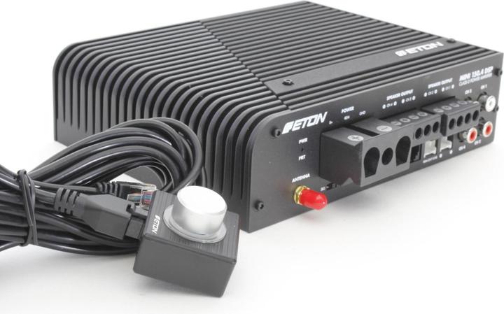 Actual product image ETON MINI150.4DSP 4-Kanal Autoradio DSP-Verstärker digital 4 x 100 WRMS (4-channel amplifier)