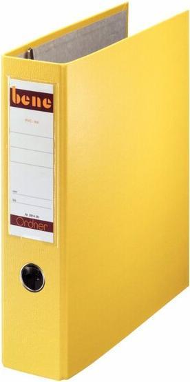 Produktbild Bene Doppelordner gelb Karton 7,5 cm (A5, 75 mm, 1 Stück)