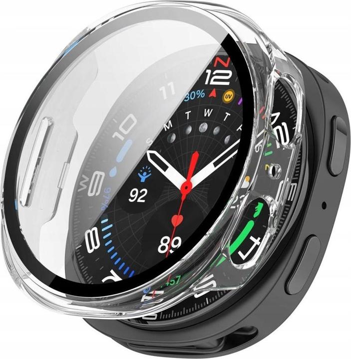 Tech-Protect Defense Case für Samsung Galaxy Watch 8 44 mm - Transparent