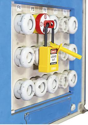 Actual product image Abus 1 Lock 6.5mm Shackle ABSFuse Lockout, 75mm At