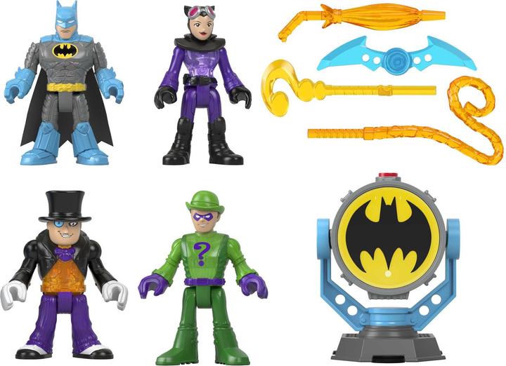 Produktbild Imaginext Bat-Tech Bat-Signal Figuren Multipack