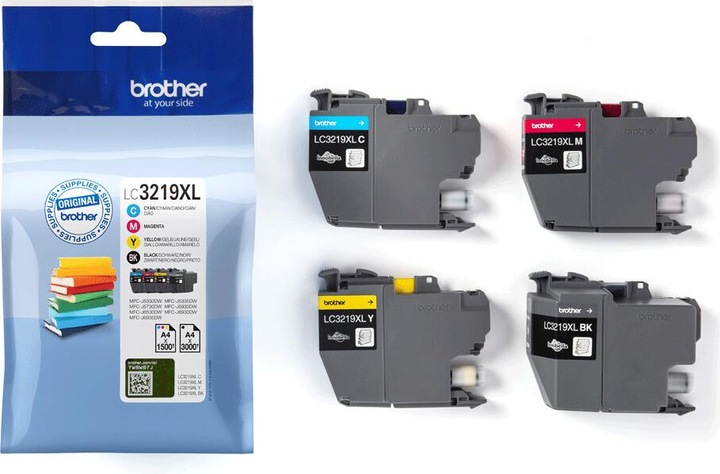 Produktbild Brother LC-3219XL Value Pack (Color, BK)