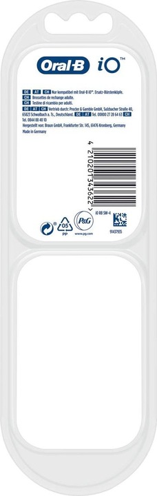 Actual product image Oral-B iO Sanfte Reinigung (4 x)