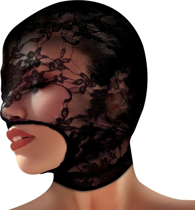 Image du produit Master Series Lace Seduction Lace Bondage Hood