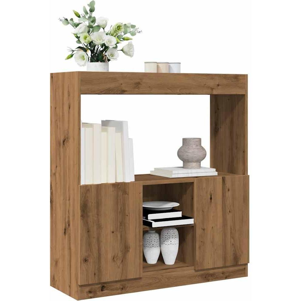 VidaXL, Kommode + Sideboard, Louiza (92 x 33 x 100 cm)