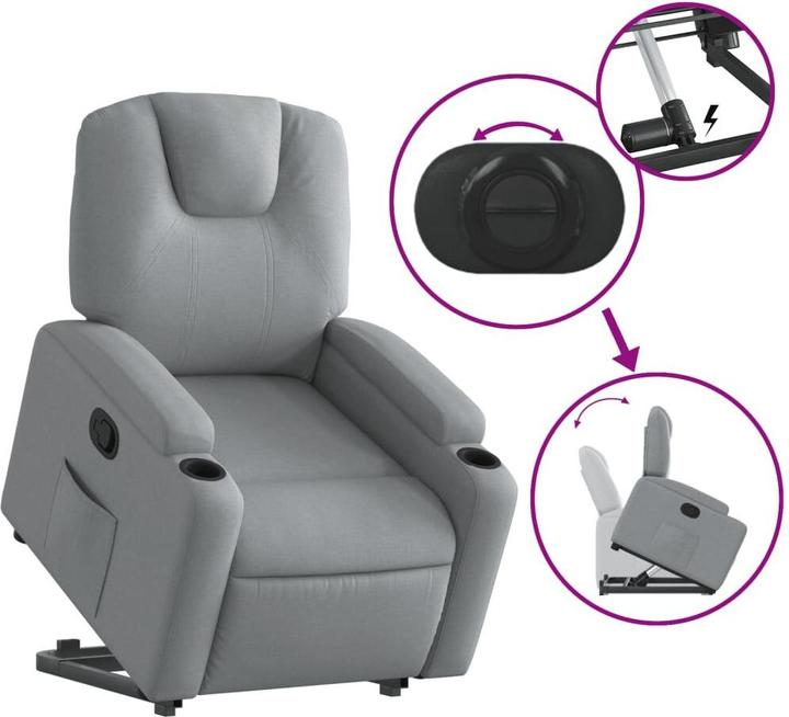 Produktbild vidaXL Relaxsessel mit Aufstehhilfe