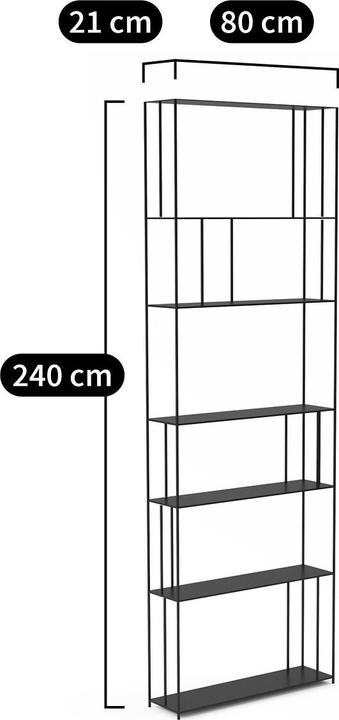 Produktbild AM.PM Bibliotheque (80 x 21 x 240 cm)