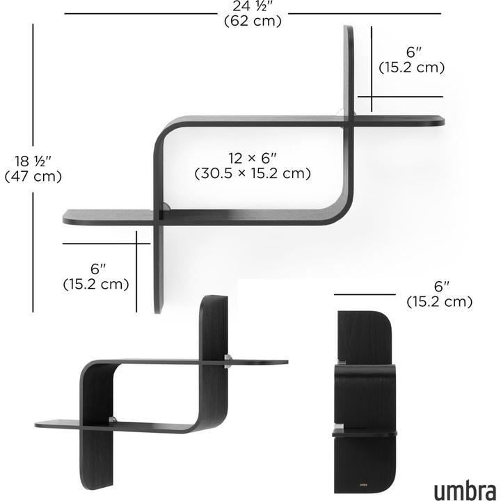 Actual product image Umbra Wall shelf (48 x 64 x 16 cm)