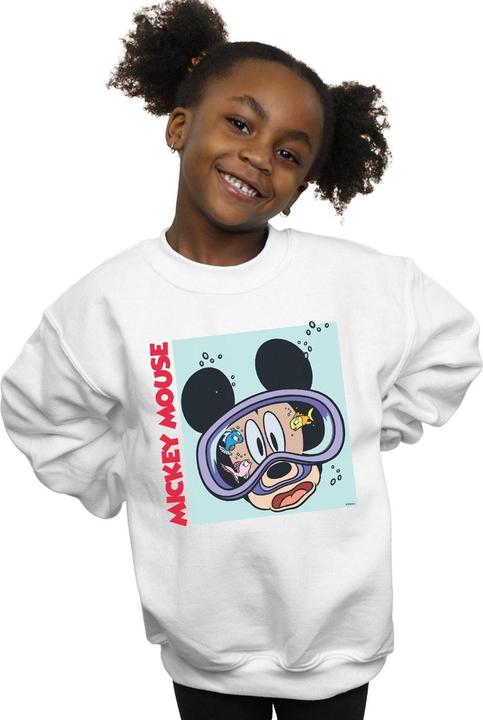 Produktbild Disney Mickey Mouse Under Water Sweatshirt Mädchen (152, 158)