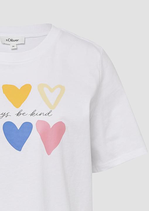 Produktbild S.Oliver T-Shirt T-Shirt mit Pride-Motiv (34)