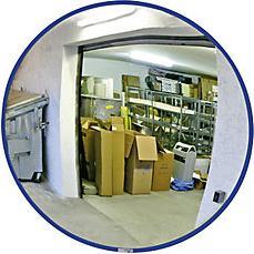 Immagine prodotto eurokraft pro Specchio universale per interni ed esterni (70 x 70 cm)