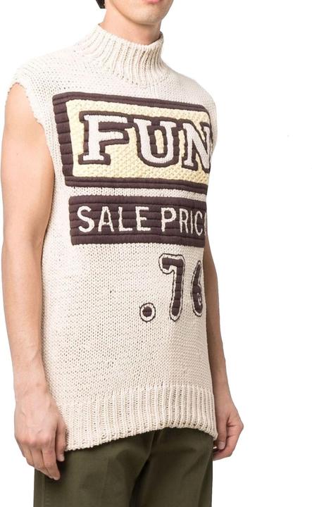 Immagine prodotto Jil Sander Slogan Print Vest Pullover (50)
