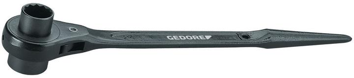 Actual product image Gedore 29 27X32 Steel construction ratchet, double hexagon 27x32 mm